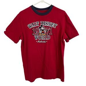 Walt Disney World 1971 Retro Embroidered T-Shirt - Large